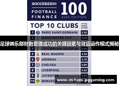 足球俱乐部财务管理成功的关键因素与背后运作模式揭秘