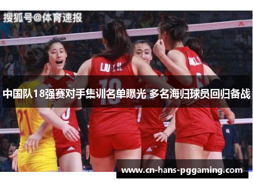 中国队18强赛对手集训名单曝光 多名海归球员回归备战 中国队18强赛对手集训名单曝光 多名海归球员回归备战